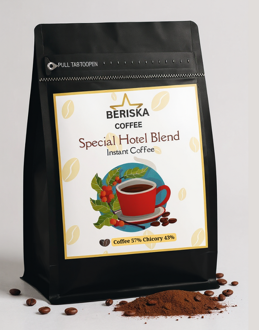 Beriska Hotel Blend Coffee 1.5kg & (1kg Sugar)